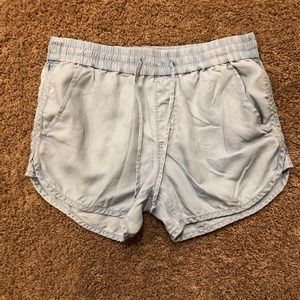 Gap Linen Shorts | Denim Wash | sz S | EUC